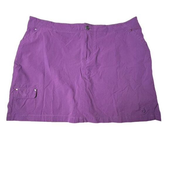 ISIS Women's Skort Purple Pockets Stretch Size Large - Picture 1 of 12